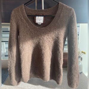Old Navy / 100% Cashmere M Brown Long Sleeved Sweater